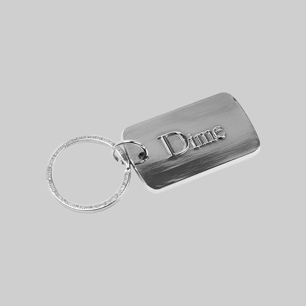 DIME CLASSIC KEYCHAIN SILVER 